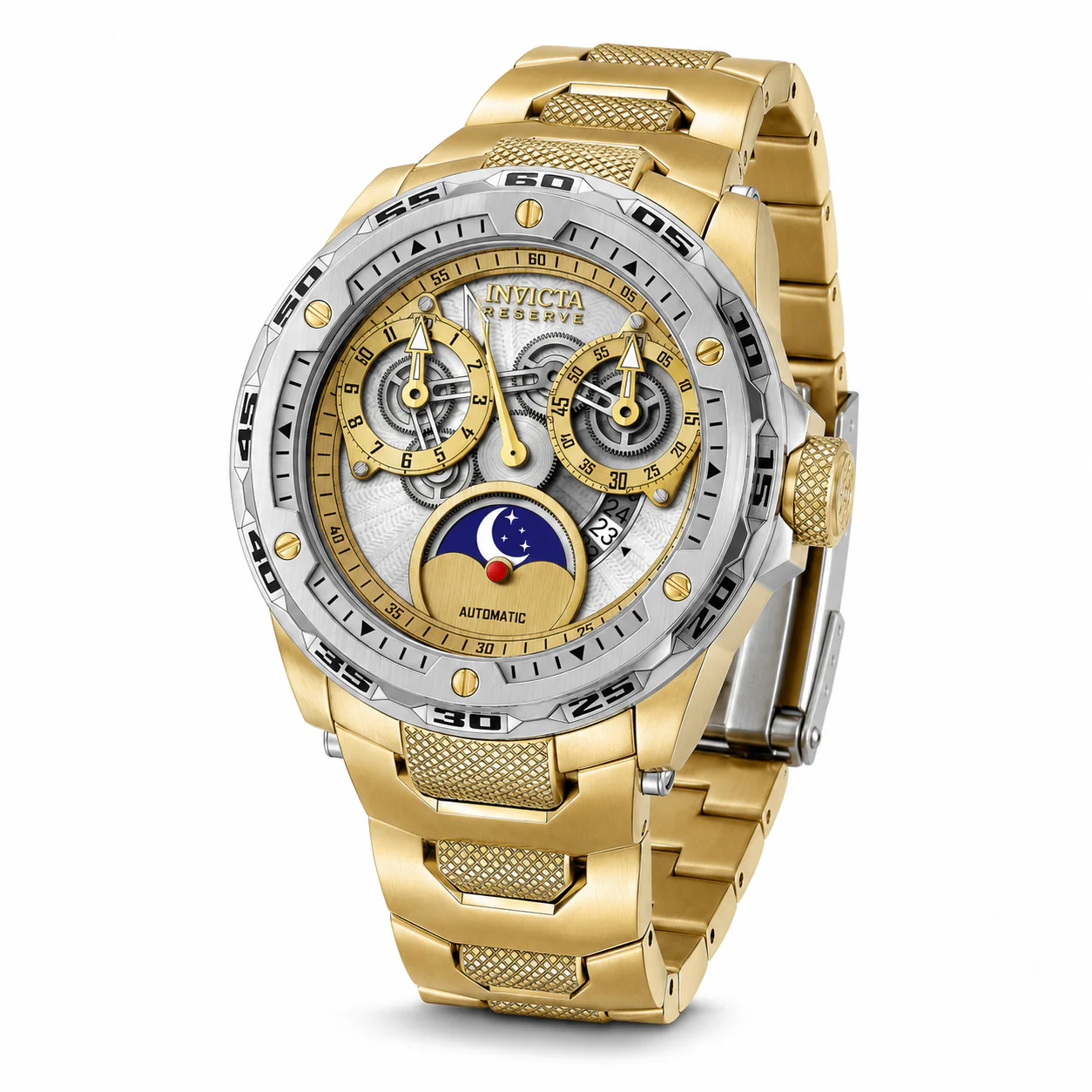 Invicta Eclipse Automatic Men's Watch - 50mm. Gold (50035)
