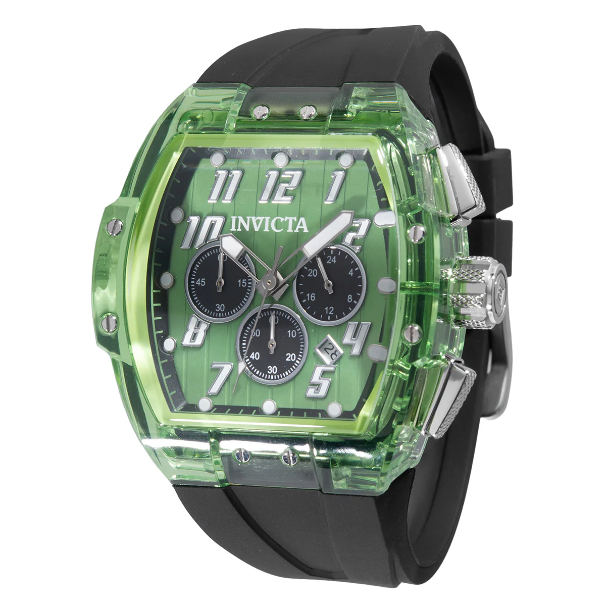 Invicta S1 Rally Kinesia Anatomic Men's Watch - 47mm. Black (50084) 1 Invicta S1 Rally Kinesia Anatomic Men's Watch - 47mm. Black (50084)