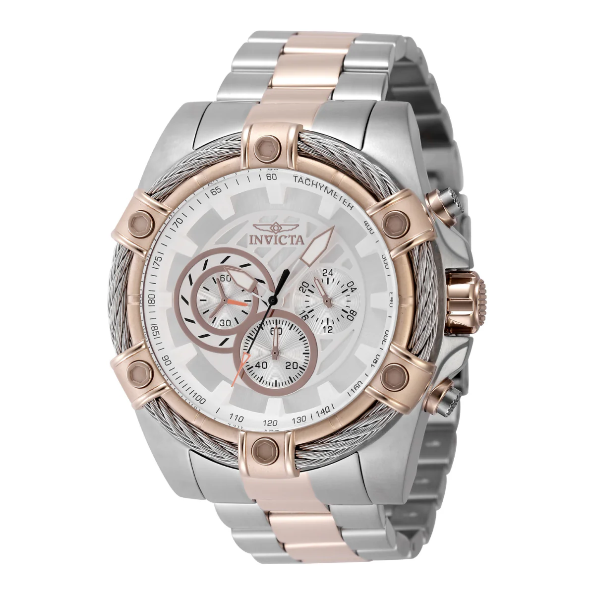 Invicta Bolt Ace Men's Watch - 52mm. Rose Gold, Steel (48869)