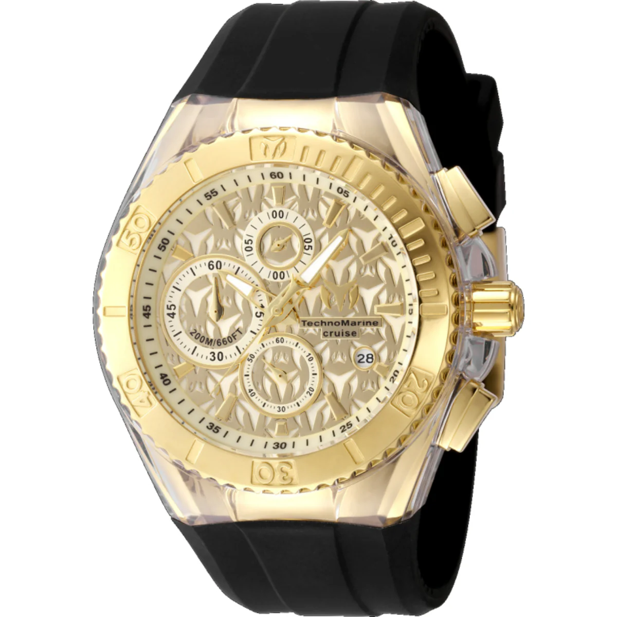TechnoMarine Cruise Star Men's Watch - 45mm. Black (TM-125002)
