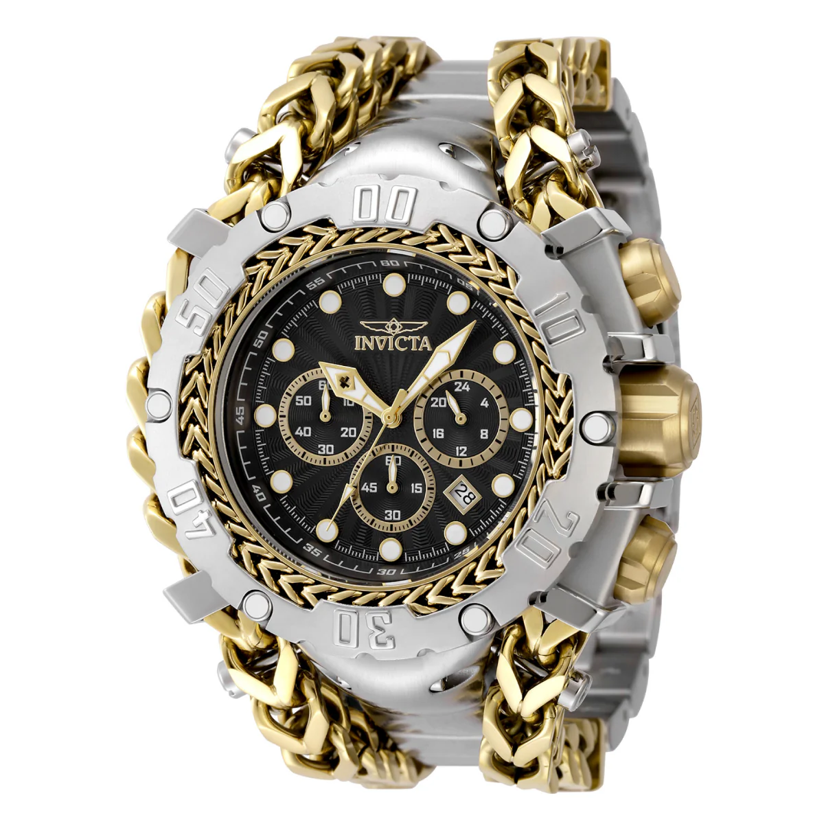 Invicta Gladiator Men's Watch - 58.3mm. Gold. Steel (48188) 1 Invicta Gladiator Men's Watch - 58.3mm. Gold. Steel (48188)