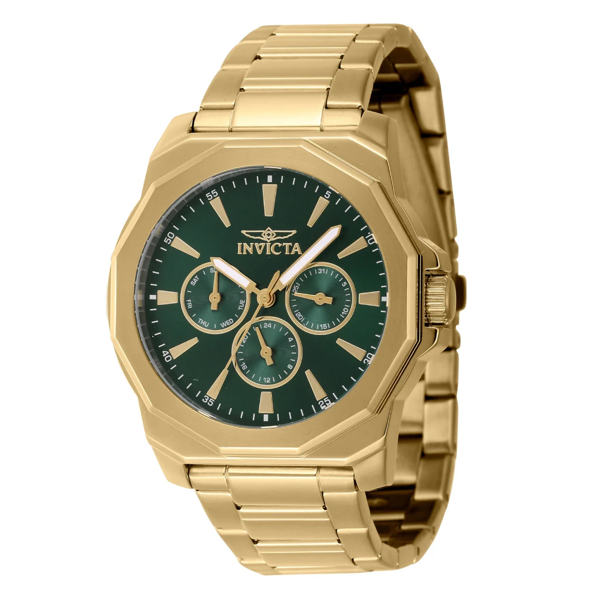 Invicta Speedway Multifunction Men's Watch - 42mm. Gold (46856)