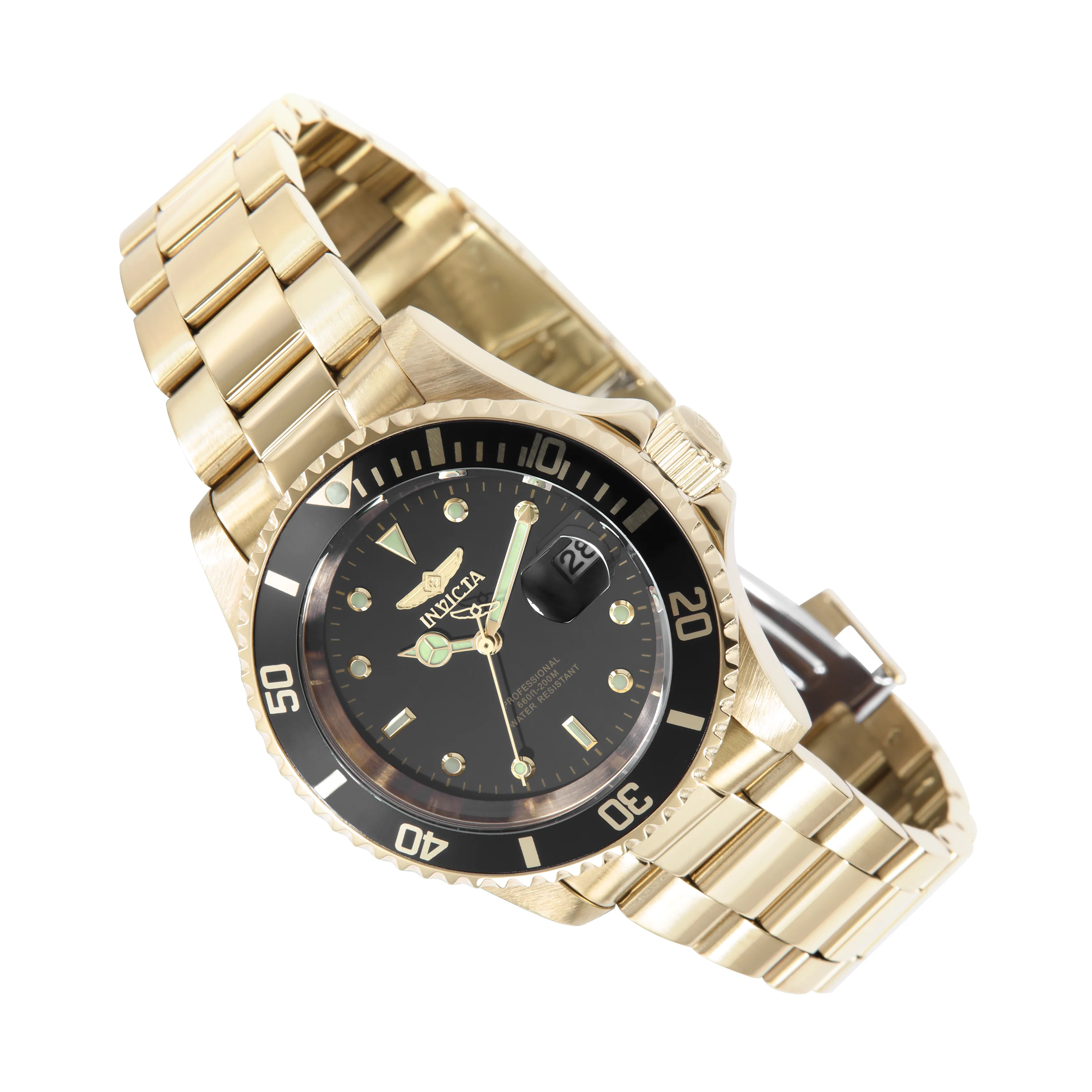 Invicta Pro Diver Coastpath Men's Watch - 40mm. Gold (26975) 2 Invicta Pro Diver Coastpath Men's Watch - 40mm. Gold (26975)