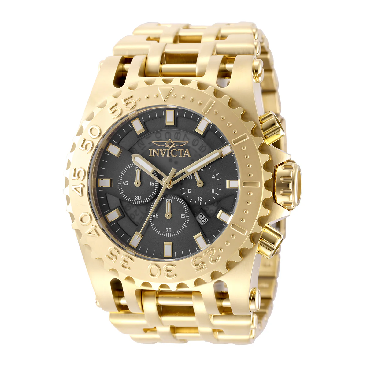 Invicta Coalition Forces Chaos Men's Watch - 50mm. Gold (49763)