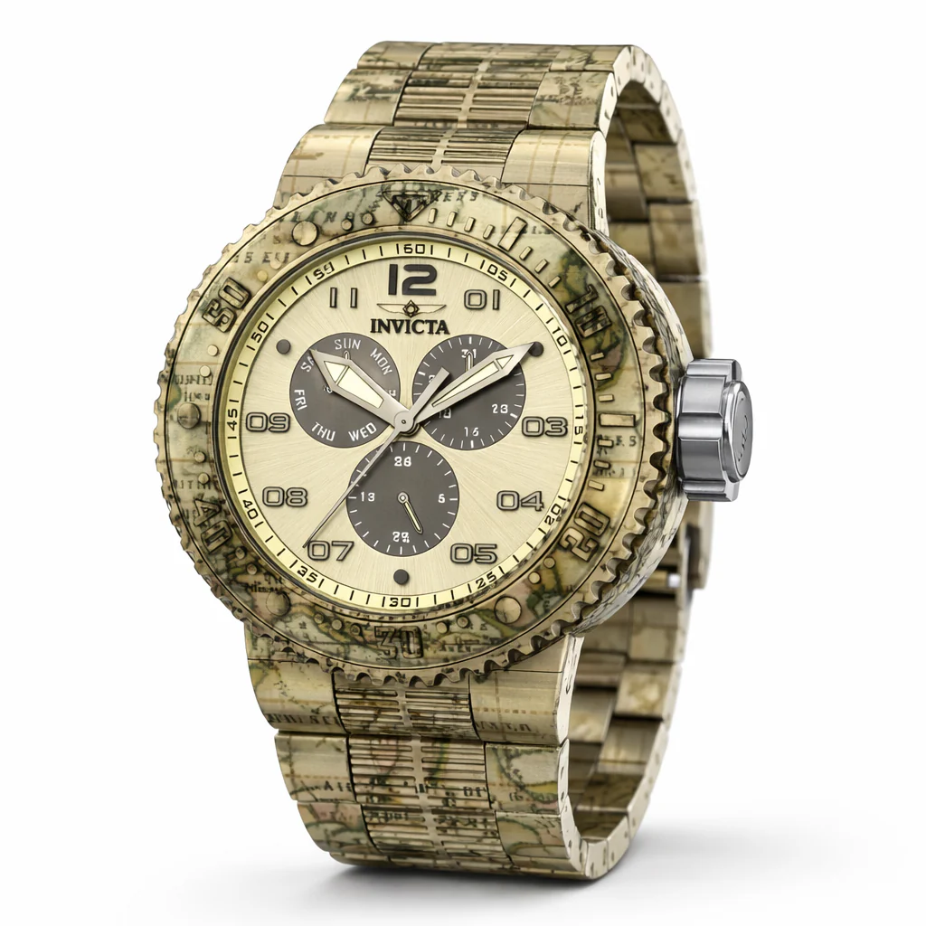 Invicta Pro Diver NeoArt Flux Men's Watch - 52mm. Aqua Plating. Steel (50215) 1 Invicta Pro Diver NeoArt Flux Men's Watch - 52mm. Aqua Plating. Steel (50215)