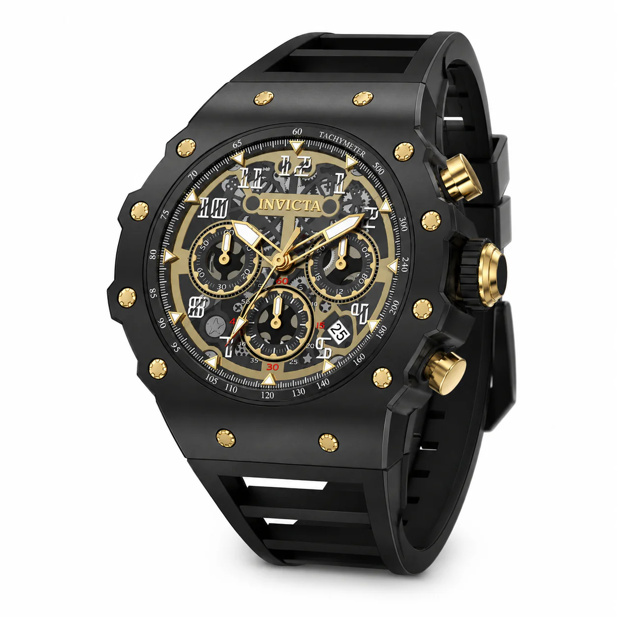 Invicta Racing Vaulthan Men's Watch - 44mm, Black (69650) 1 Invicta Racing Vaulthan Men's Watch - 44mm, Black (69650)