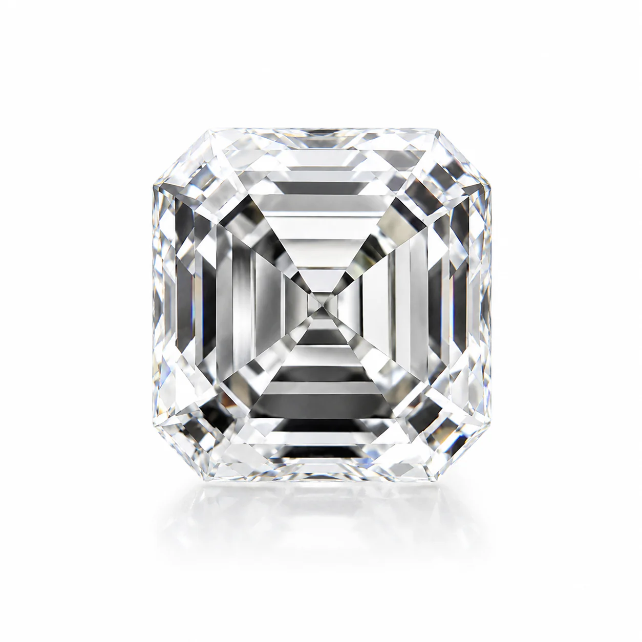 2.08 Carat Asscher White Lab Grown Diamond D Color VS1 Clarity IGI Certificate #719558813